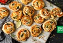 10 простых закусок из готового слоеного теста