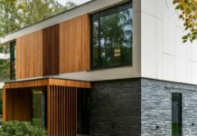 Дом в Подмосковье с исчезающими стенами