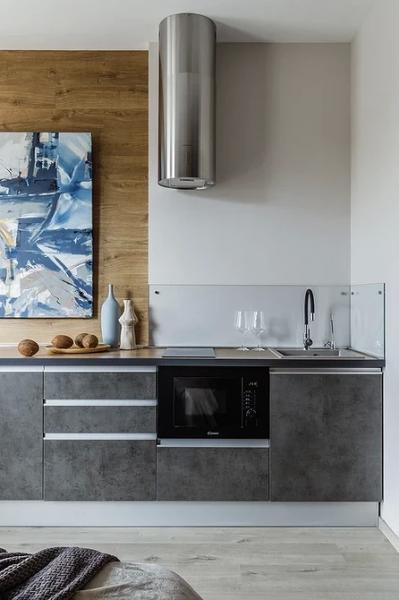 Фартук для кухни из стекла: 72 красивых фото и советы по выбору этой отделки