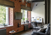 Гостиная в стиле лофт: советы по оформлению и 100 стильных фотопримеров