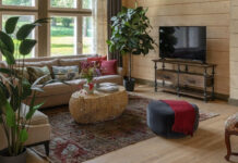 Как оформить интерьер деревянного дома: советы и 118 красивых фото