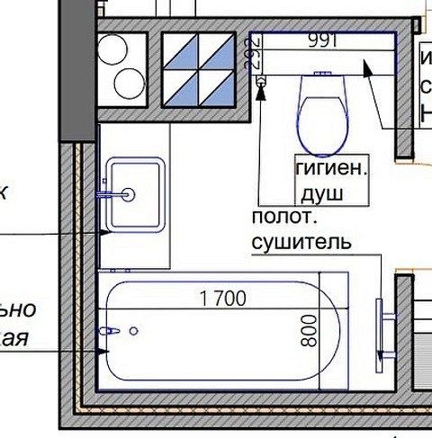 От сталинки до новостройки: 12 готовых планировок ванной комнаты и советы по обустройству