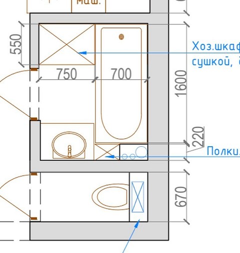 От сталинки до новостройки: 12 готовых планировок ванной комнаты и советы по обустройству