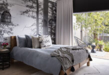 Тропики, лес и Ван Гог: 7 невероятных интерьеров с фотообоями