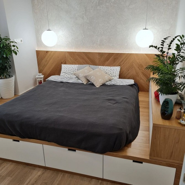 6 функциональных интерьеров с подиумом