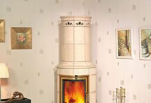 Печи круглой формы: классика дровяного отопления