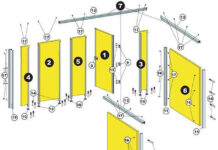Установка сантехнических перегородок: способы монтажа