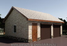 Гараж из газобетона: теплая защита вашего автомобиля