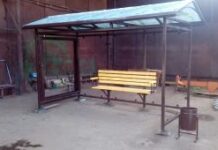 Современные остановочные павильоны для городского благоустройства