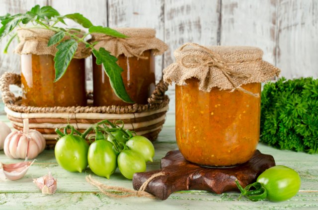 Самые вкусные зеленые помидоры на зиму – рецепты с фото 