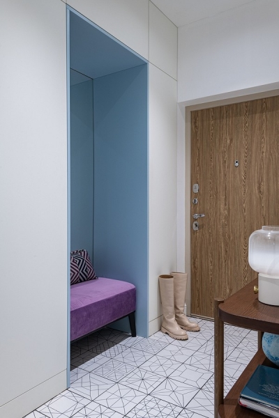 Как дизайнер сделала из стандартной однушки почти двушку: уютный интерьер квартиры 49 кв. м