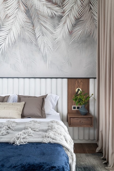 Как дизайнер сделала из стандартной однушки почти двушку: уютный интерьер квартиры 49 кв. м