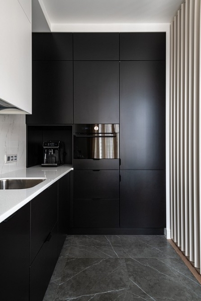 Как дизайнер сделала из стандартной однушки почти двушку: уютный интерьер квартиры 49 кв. м