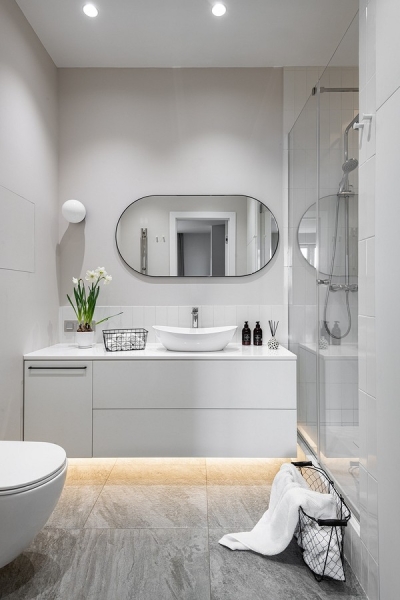 Как дизайнер сделала из стандартной однушки почти двушку: уютный интерьер квартиры 49 кв. м