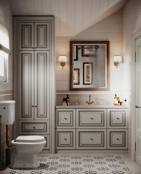 Ванная комната в частном доме: важные аспекты, идеи дизайна и 60 фотопримеров