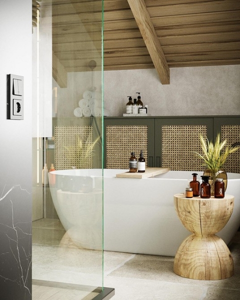 Ванная комната в частном доме: важные аспекты, идеи дизайна и 60 фотопримеров