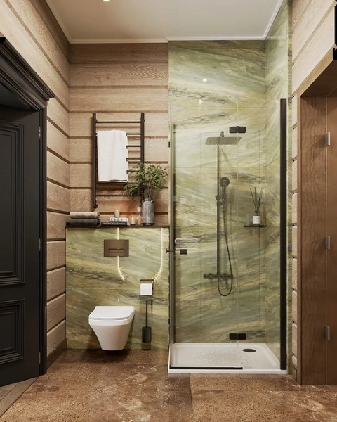 Ванная комната в частном доме: важные аспекты, идеи дизайна и 60 фотопримеров