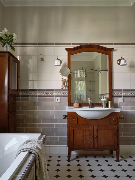 Ванная комната в частном доме: важные аспекты, идеи дизайна и 60 фотопримеров