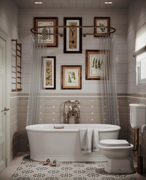 Ванная комната в частном доме: важные аспекты, идеи дизайна и 60 фотопримеров