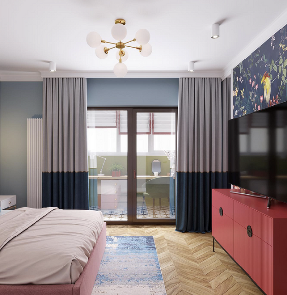 5 вау-идей для оформления стены с телевизором