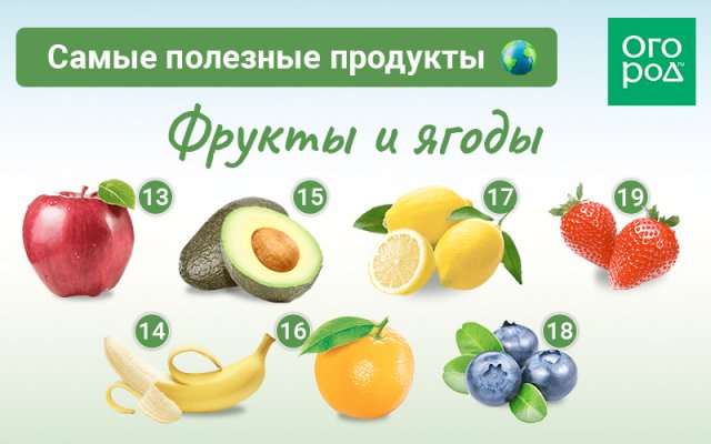 50 самых полезных продуктов на планете Земля 