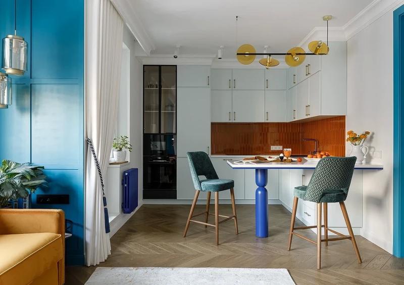 6 кухонь с эффектным фартуком