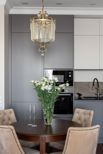 Маленькая площадь и стиль американской классики: как дизайнер оформила квартиру в Москве