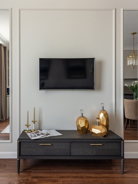 Маленькая площадь и стиль американской классики: как дизайнер оформила квартиру в Москве