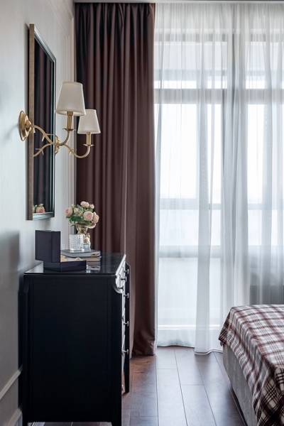 Маленькая площадь и стиль американской классики: как дизайнер оформила квартиру в Москве