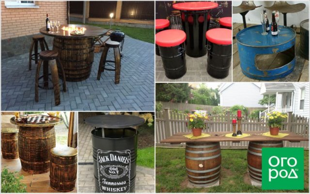 Уличный стол своими руками: 5 идей из подручных материалов 