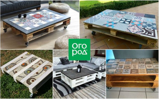 Уличный стол своими руками: 5 идей из подручных материалов 