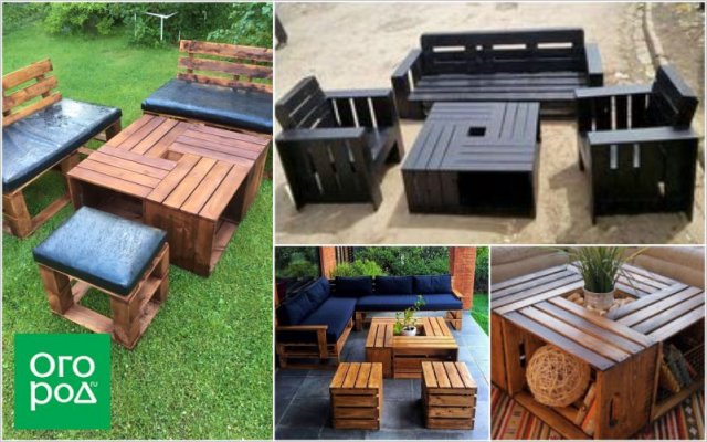Уличный стол своими руками: 5 идей из подручных материалов 