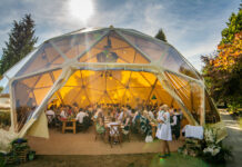 Геодезические мобильные конструкции: оптимальное решение для организации помещения для проведения массового мероприятия