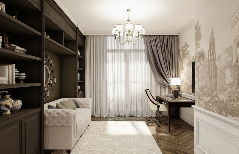 Рабочая зона у окна: советы по обустройству и идеи для разных комнат (92 фото) | ivd.ru