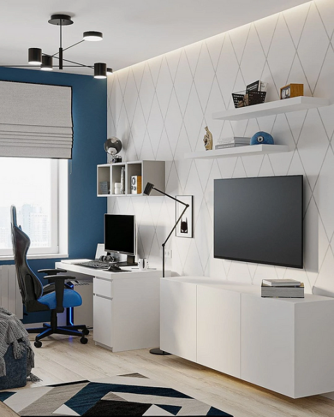 Рабочая зона у окна: советы по обустройству и идеи для разных комнат (92 фото) | ivd.ru