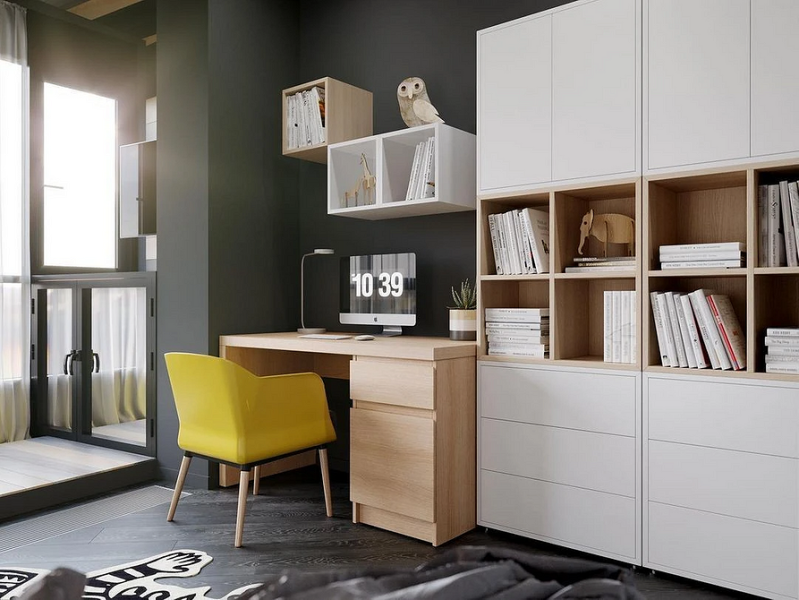 Рабочая зона у окна: советы по обустройству и идеи для разных комнат (92 фото) | ivd.ru