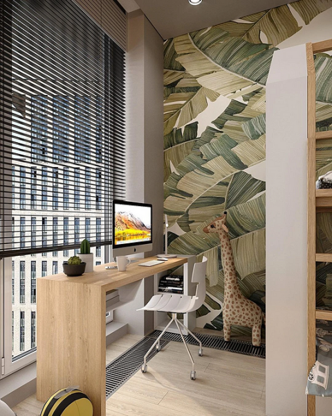 Рабочая зона у окна: советы по обустройству и идеи для разных комнат (92 фото) | ivd.ru