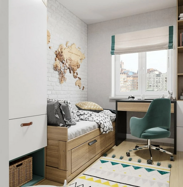 Рабочая зона у окна: советы по обустройству и идеи для разных комнат (92 фото) | ivd.ru