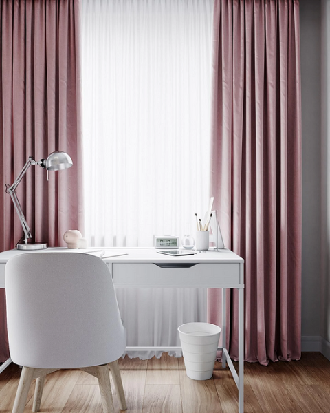 Рабочая зона у окна: советы по обустройству и идеи для разных комнат (92 фото) | ivd.ru