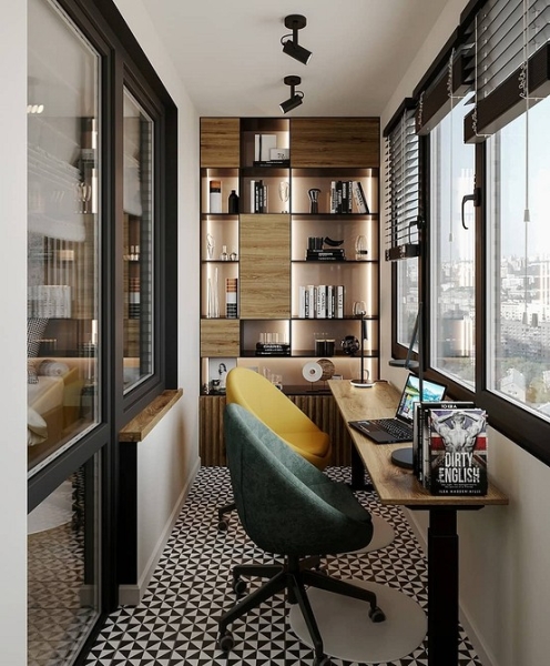 Рабочая зона у окна: советы по обустройству и идеи для разных комнат (92 фото) | ivd.ru