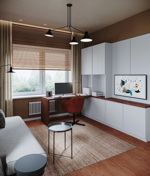 Рабочая зона у окна: советы по обустройству и идеи для разных комнат (92 фото) | ivd.ru
