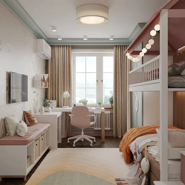 Рабочая зона у окна: советы по обустройству и идеи для разных комнат (92 фото) | ivd.ru