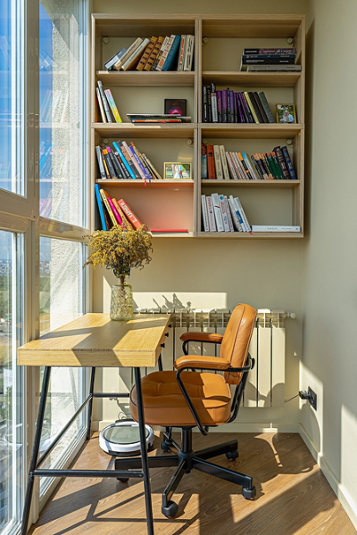 Рабочая зона у окна: советы по обустройству и идеи для разных комнат (92 фото) | ivd.ru