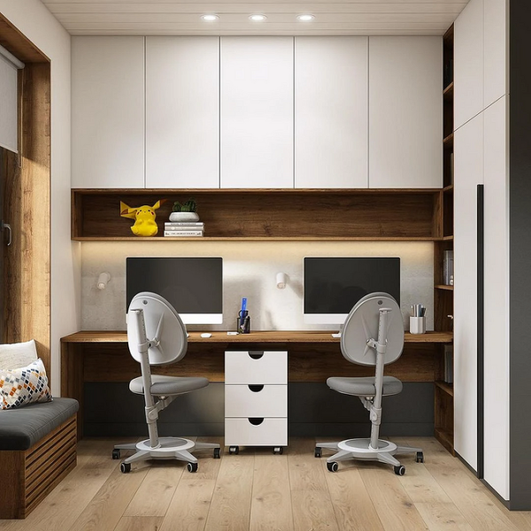 Рабочая зона у окна: советы по обустройству и идеи для разных комнат (92 фото) | ivd.ru