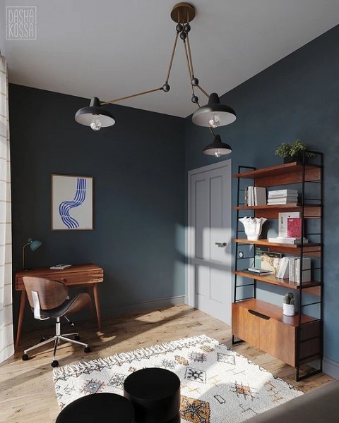 Рабочая зона у окна: советы по обустройству и идеи для разных комнат (92 фото) | ivd.ru