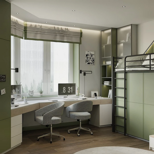 Рабочая зона у окна: советы по обустройству и идеи для разных комнат (92 фото) | ivd.ru