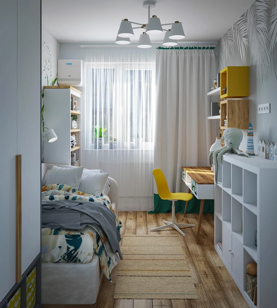 Рабочая зона у окна: советы по обустройству и идеи для разных комнат (92 фото) | ivd.ru