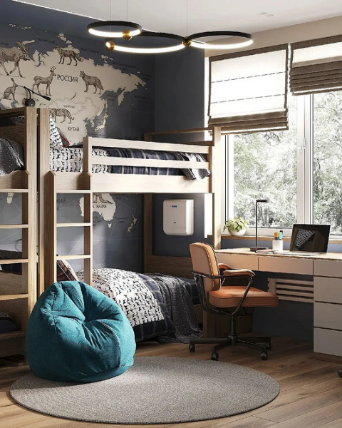 Рабочая зона у окна: советы по обустройству и идеи для разных комнат (92 фото) | ivd.ru