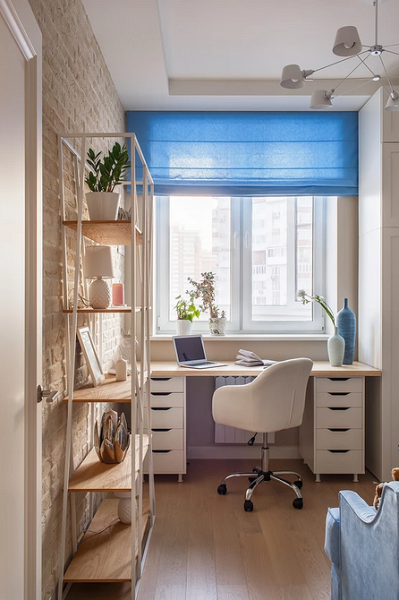 Рабочая зона у окна: советы по обустройству и идеи для разных комнат (92 фото) | ivd.ru