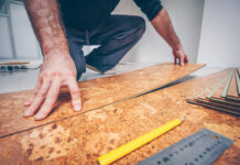 Этапы монтажа пробкового пола